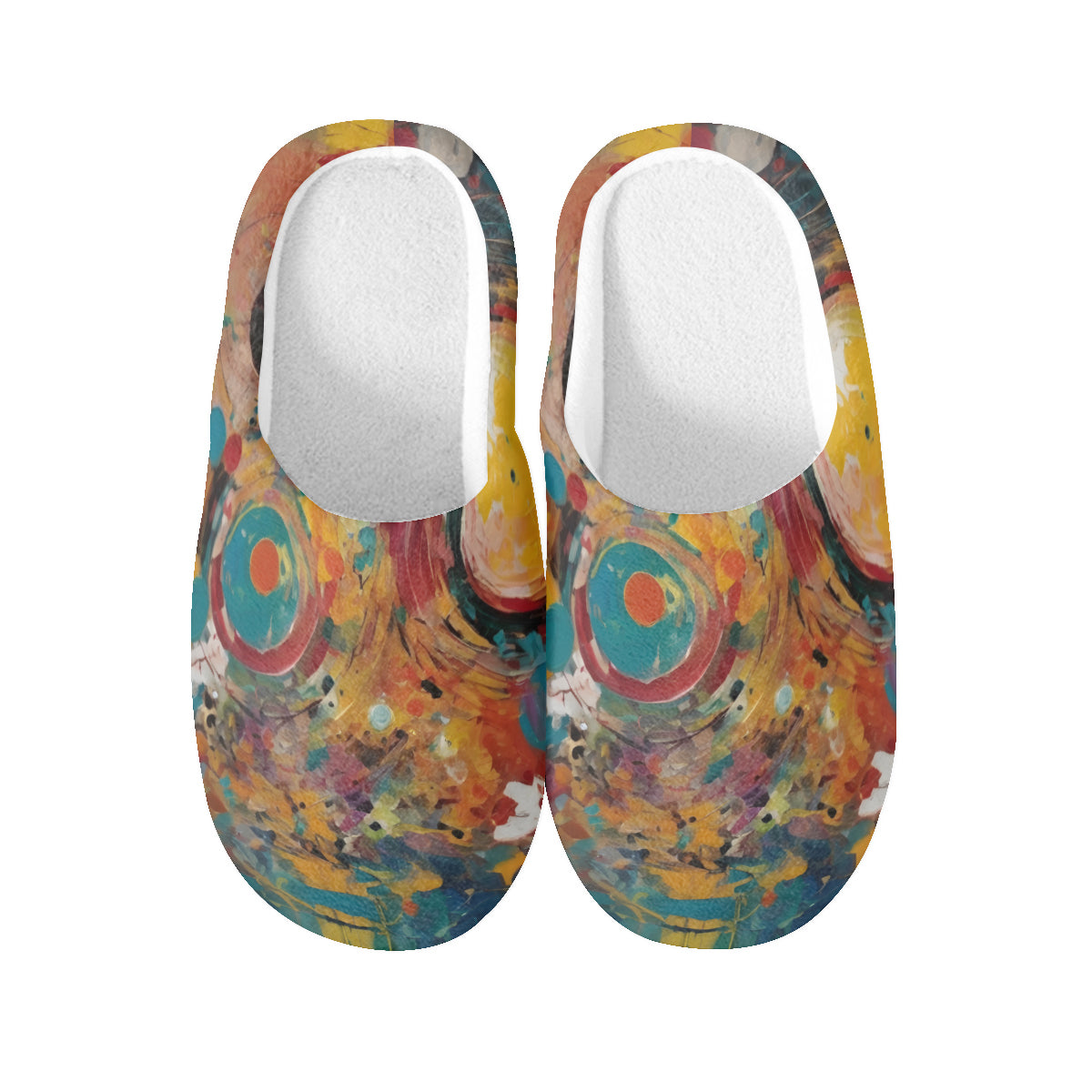 Crazy Design Personalized Warm Cotton Slippers | Flannel