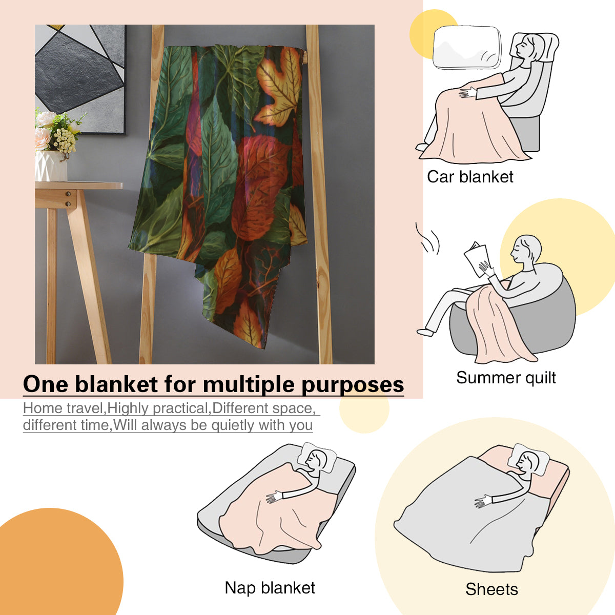 Floral Beauty Blanket