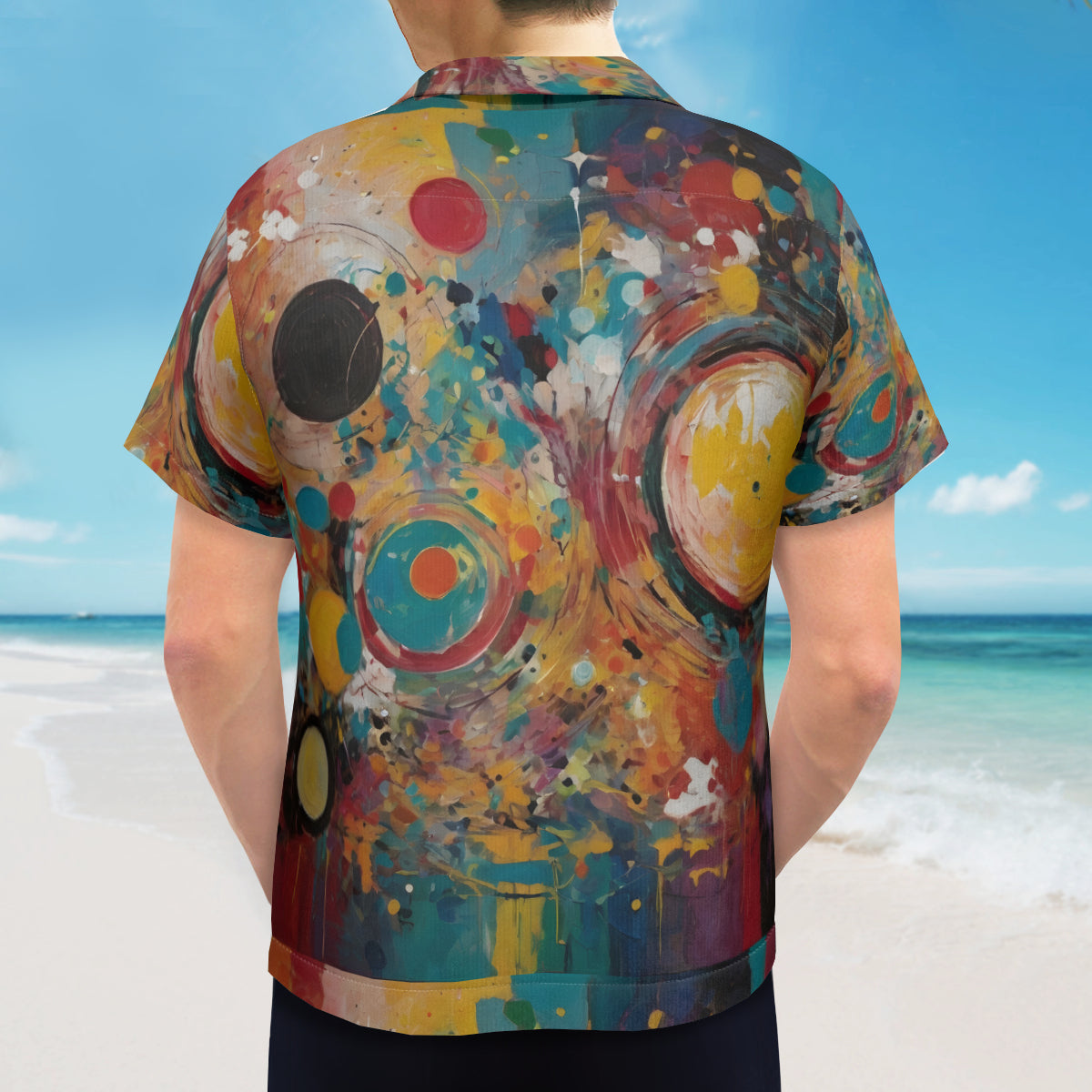 Crazy Design Hawaiian Shirt(No chest pocket) | Polyester