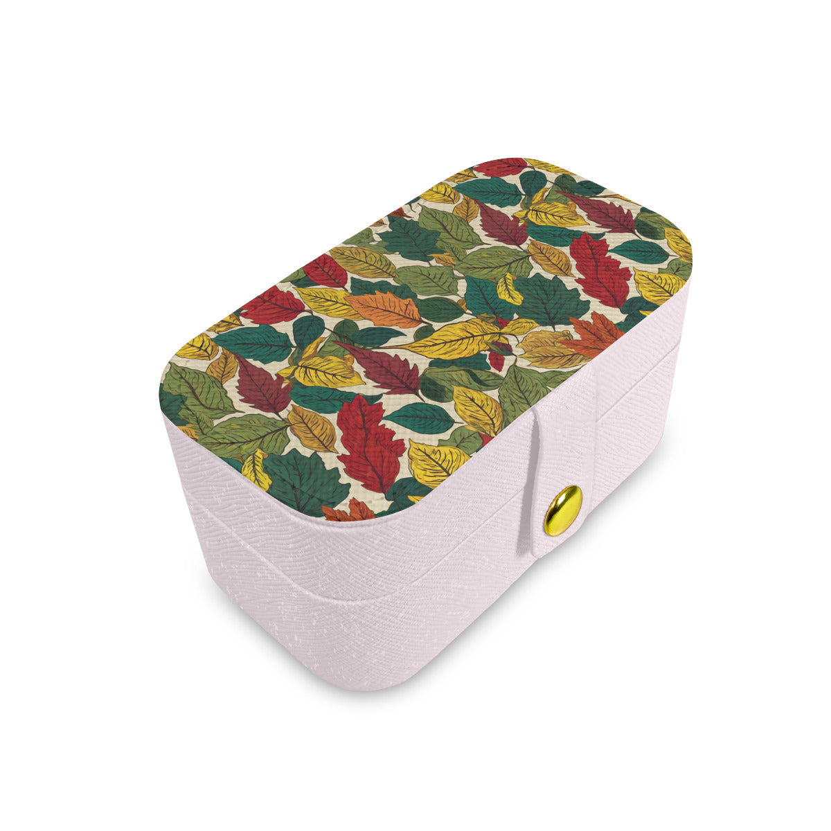 Awesome Leaves Personalized Portable Jewelry Box | PU