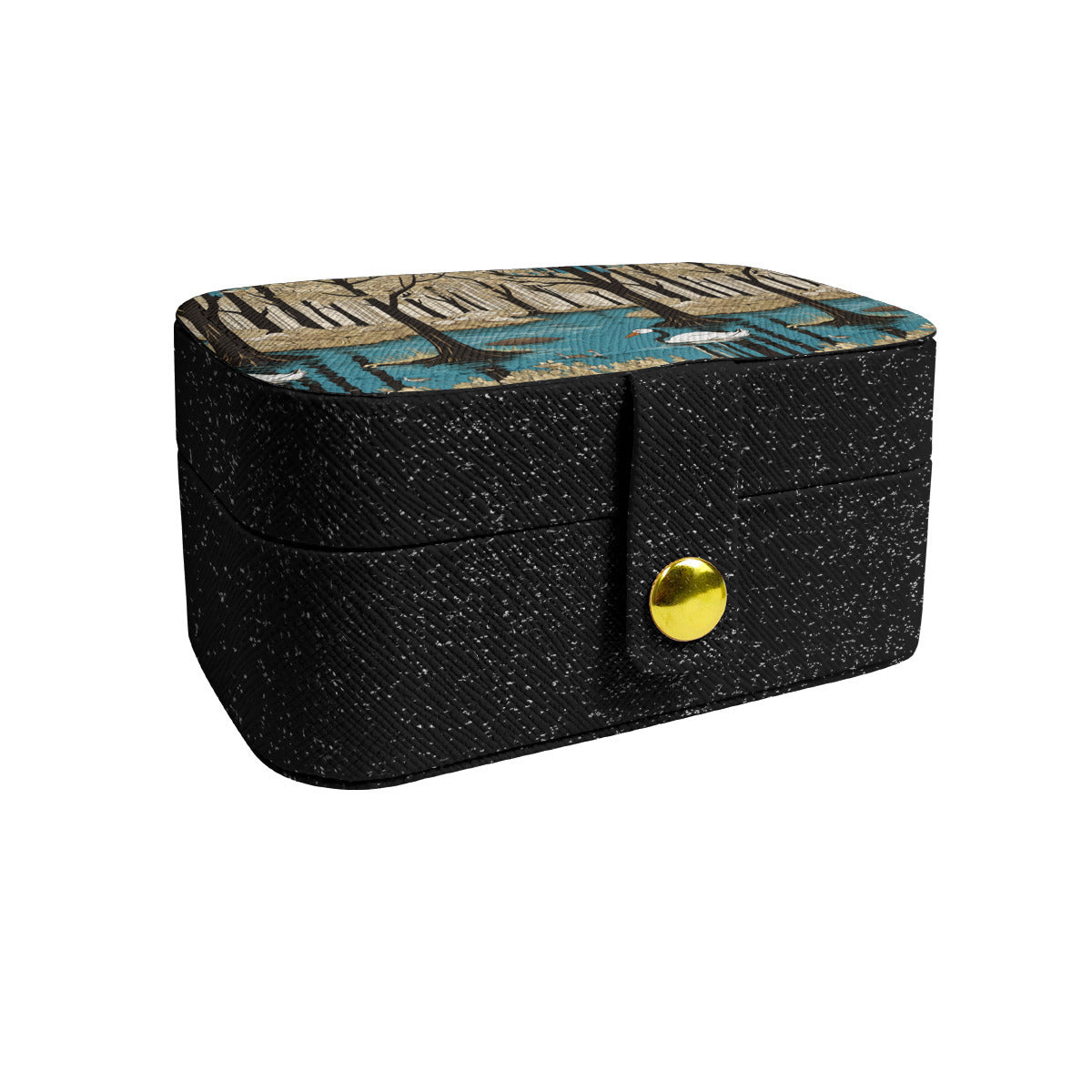 Landscape Wonder Personalized Portable Jewelry Box | PU