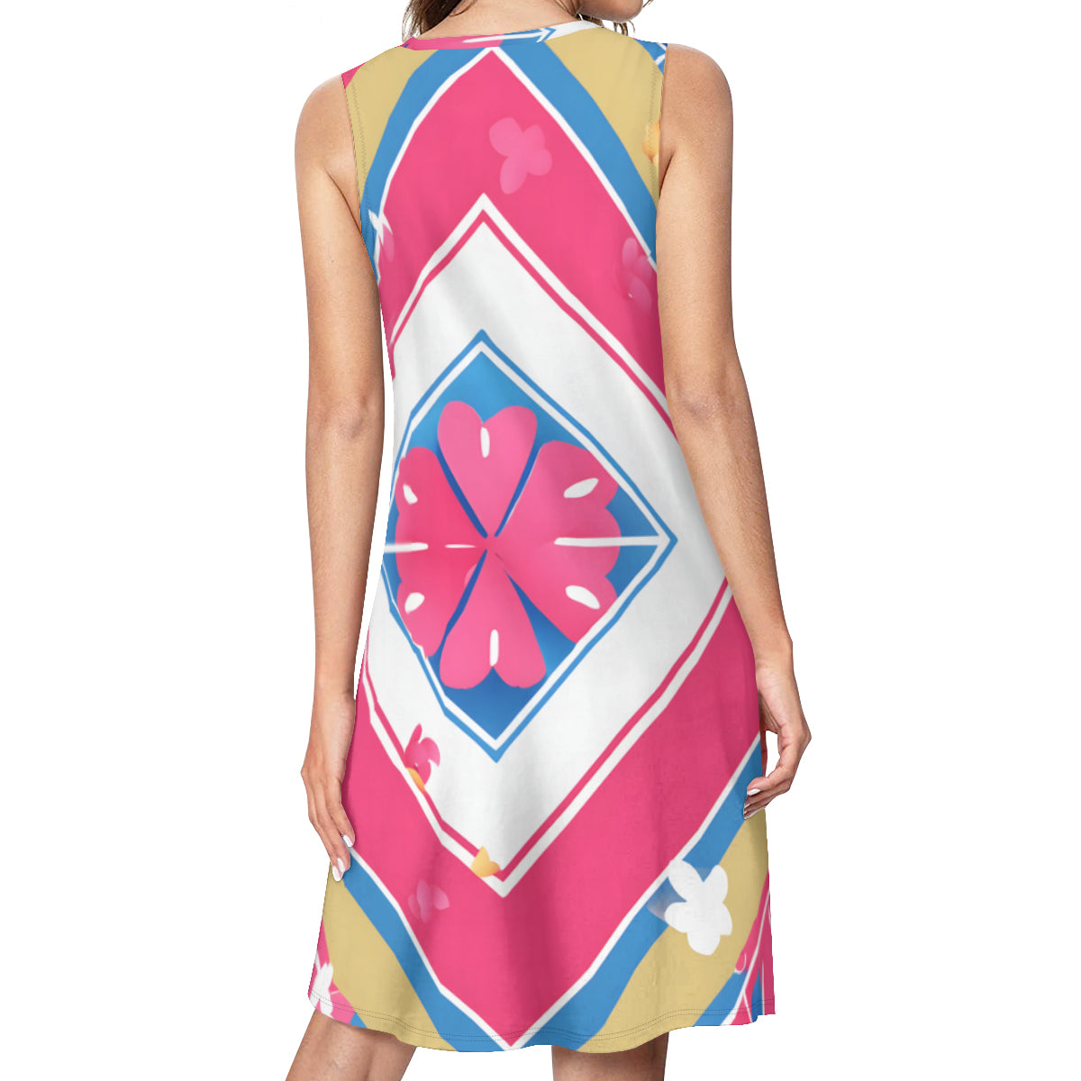 Abstract Women's Casual Dress