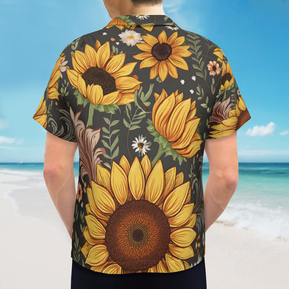 Sunflower Hawaiian Shirt