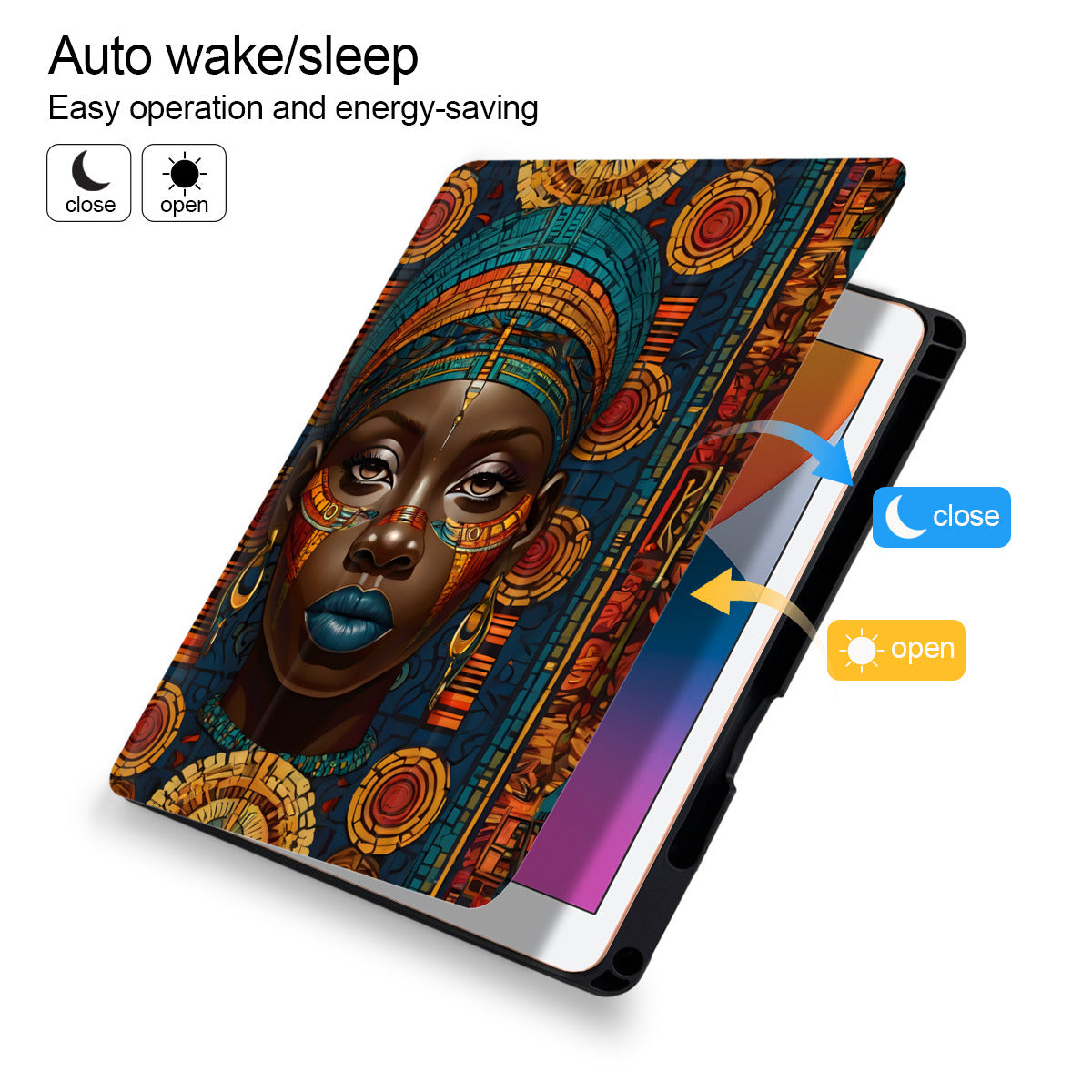 Melanin Image iPad Pro/Air3 Case（10.5inch）| PU