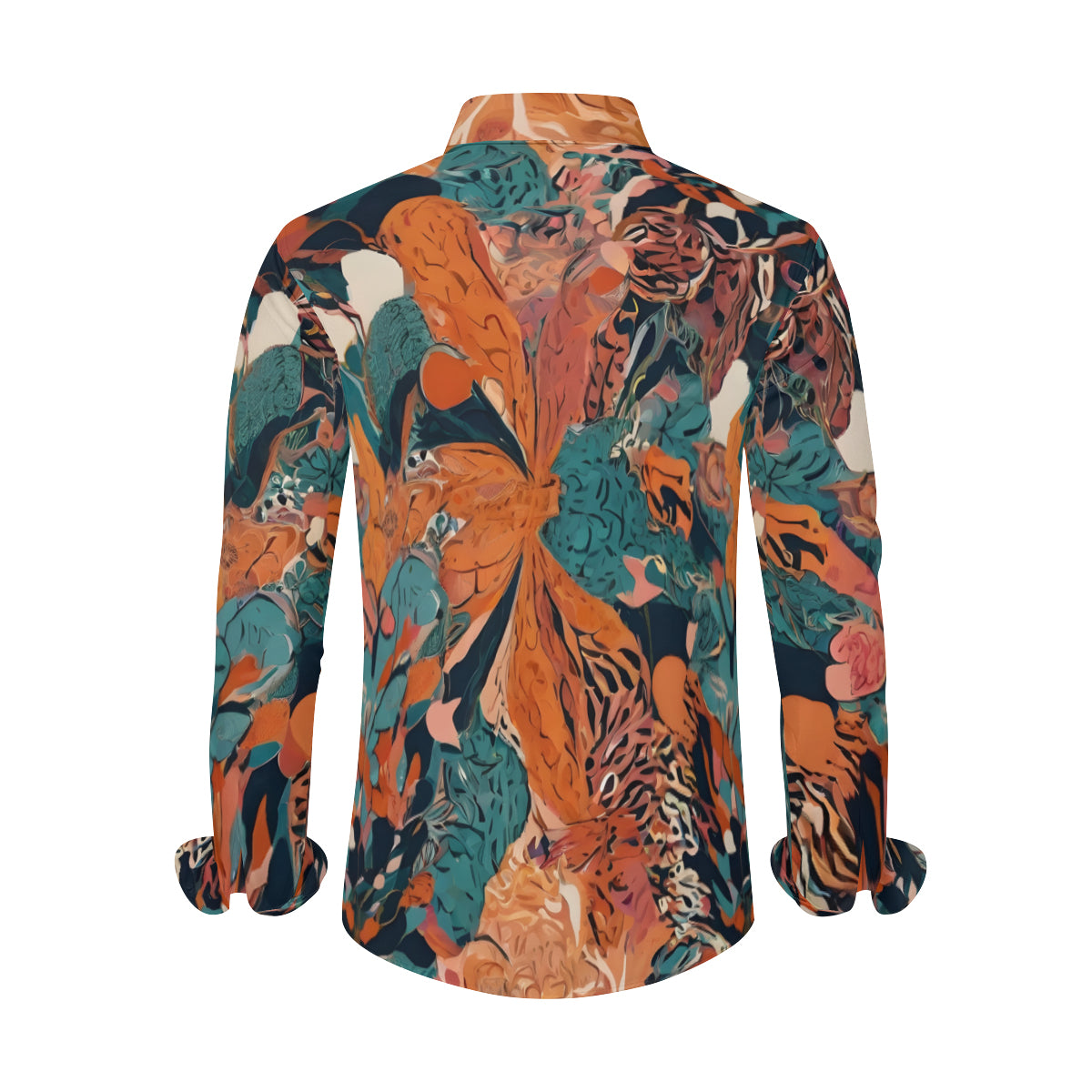 Abstract Vibes Men's Classic Long-Sleeved Shirt