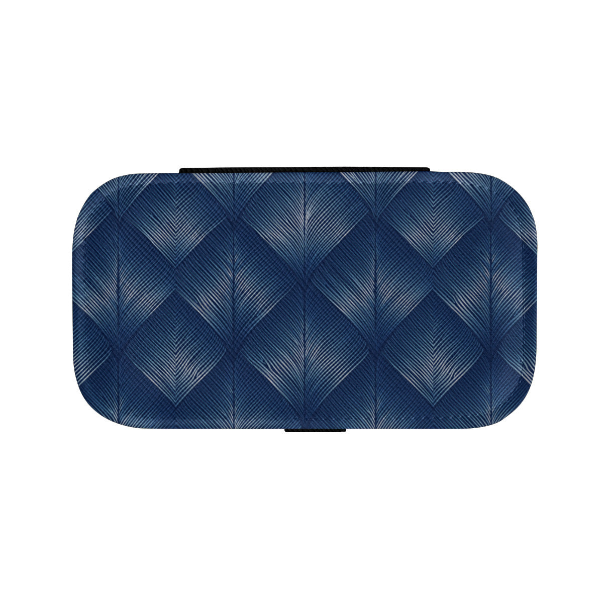 Blue Personalized Portable Jewelry Box