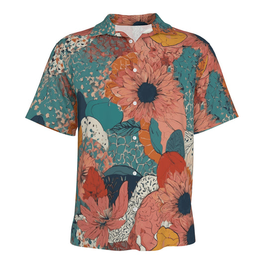 Awesome Floral Men's Casual Shirt｜Polyester