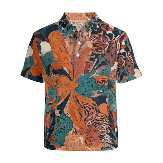 Abstract Vibes Men's Premium POLO Shirt