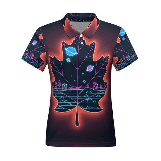 Smart Leave Women's Short-Sleeved Polo Shirt