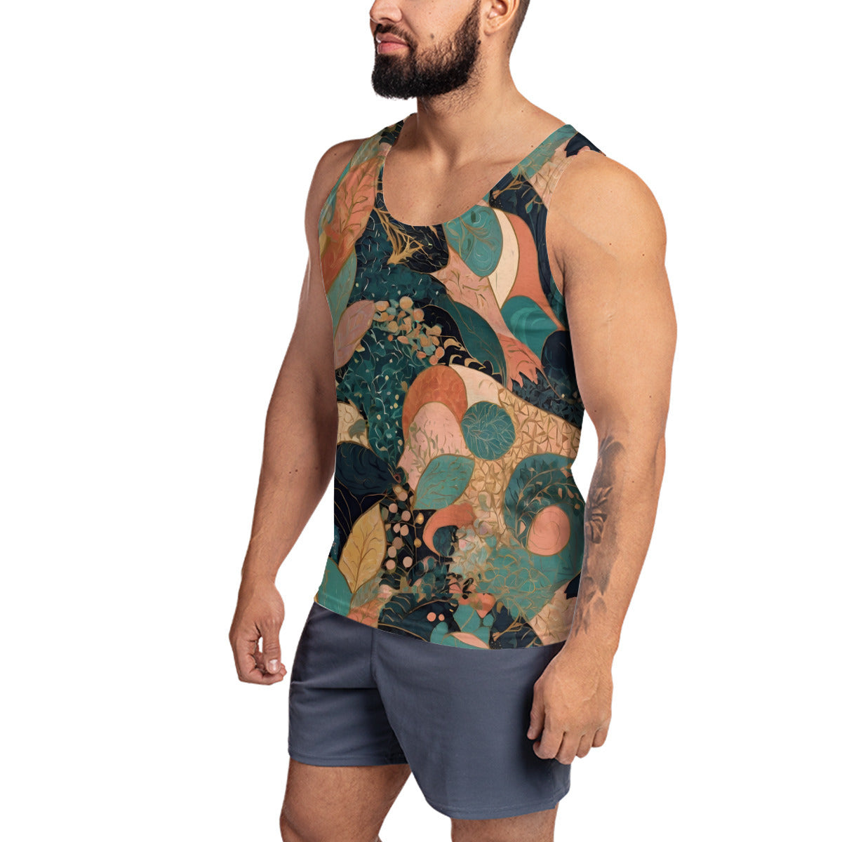 Abstract Wonder Men's Casual Vest｜Polyester