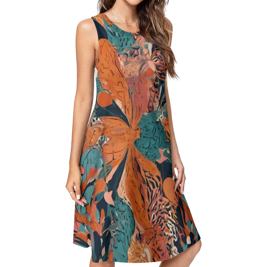 Abstract Vibes Women's Casual Dress