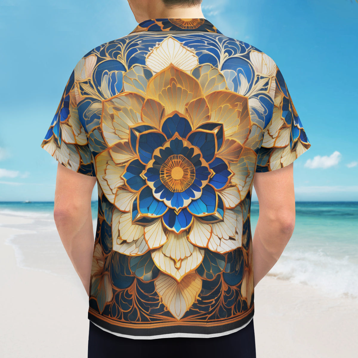 Elegant Floral Hawaiian Shirt