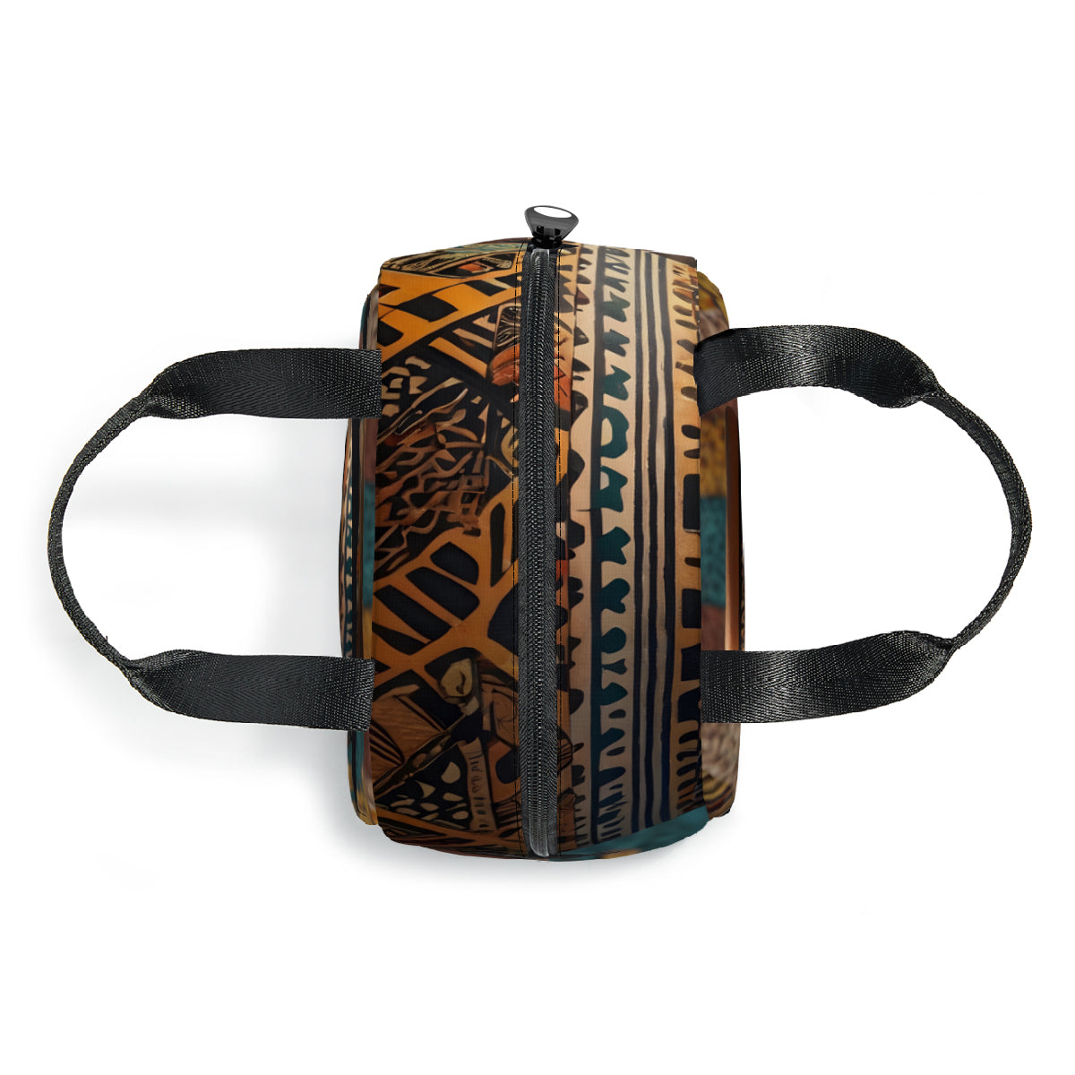 Golden Pot personalised canvas handheld insulated lunch bag (with side pocket)｜Polyester