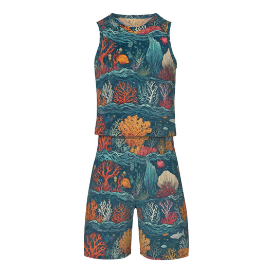 Under Sea Beauty Jersey Sets｜Polyester