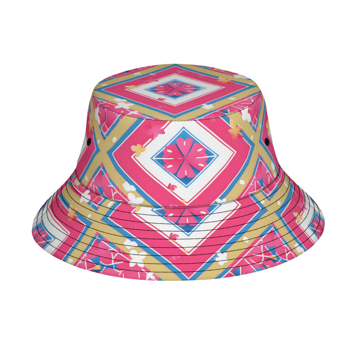 Abstract Pattern Fisherman Hat