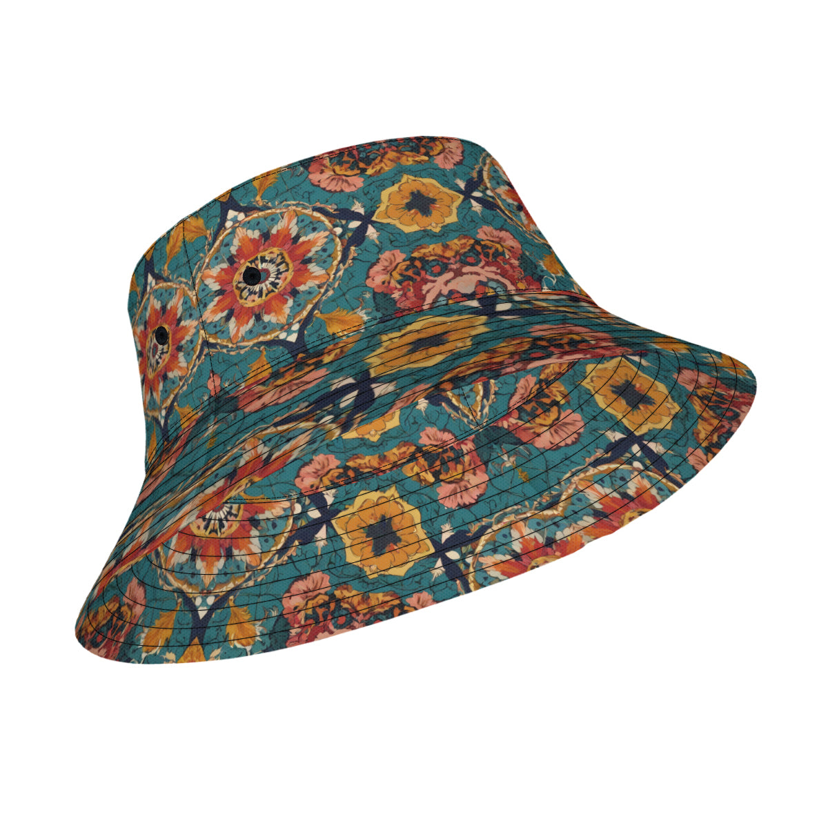 Abstract Design Fisherman Hat | Polyester