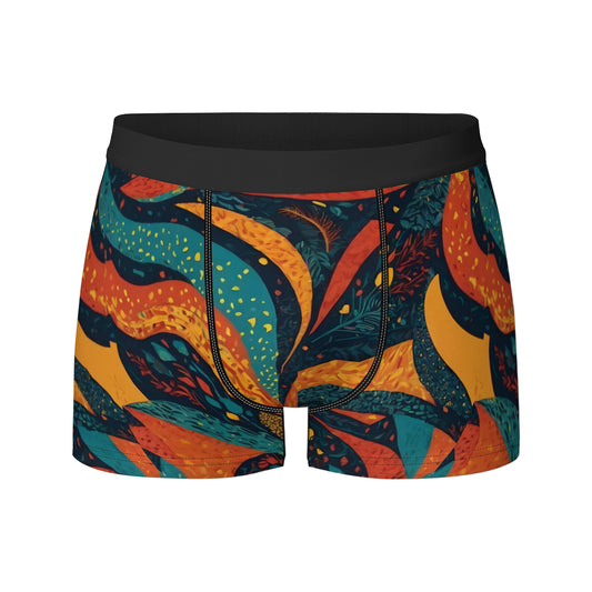 Abstract Beauty Men's Underwear (Front and Back Design)丨Polyester