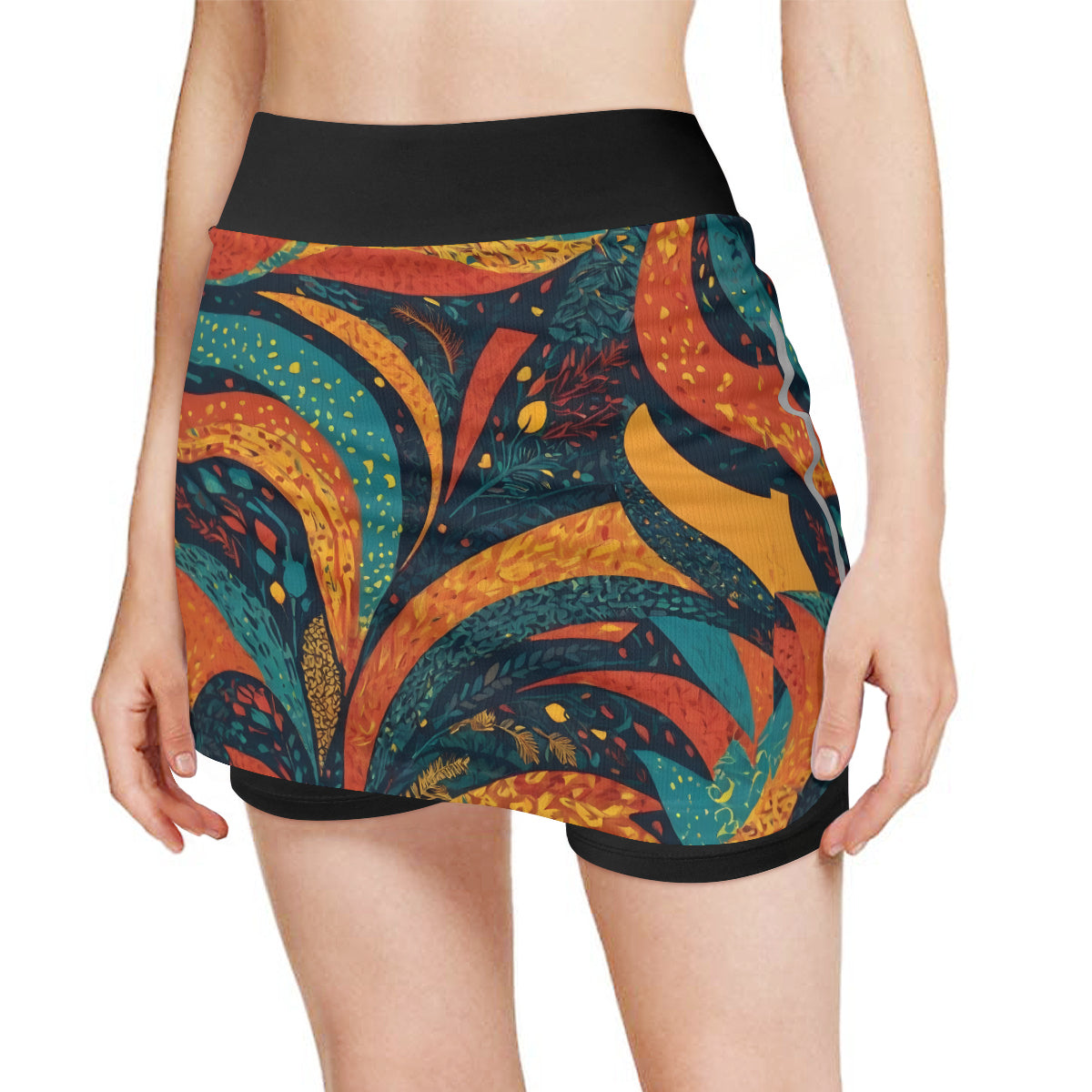 Abstract Beauty Women's Sports Skirt | Polyester