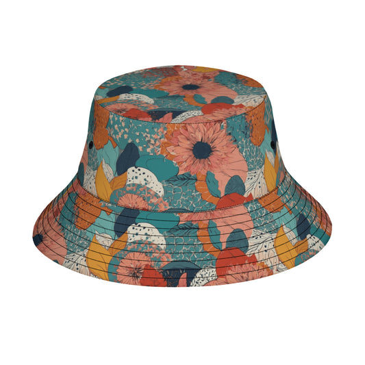 Awesome Floral Fisherman Hat | Polyester