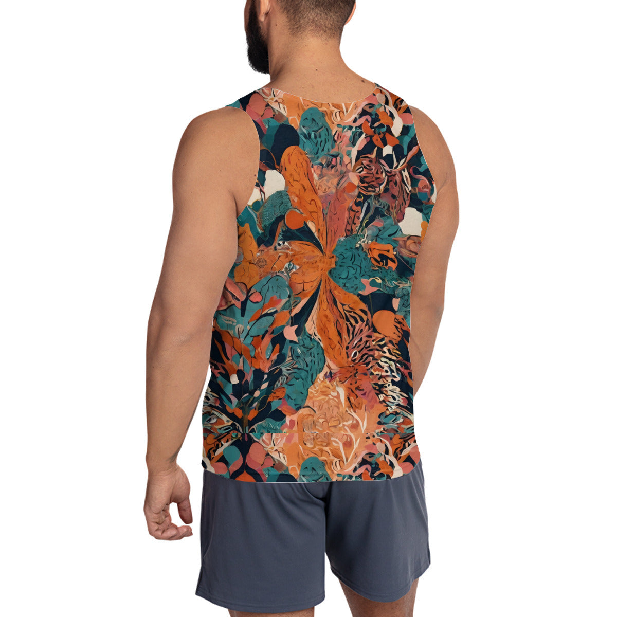 Abstract Vibes Men's Casual Vest