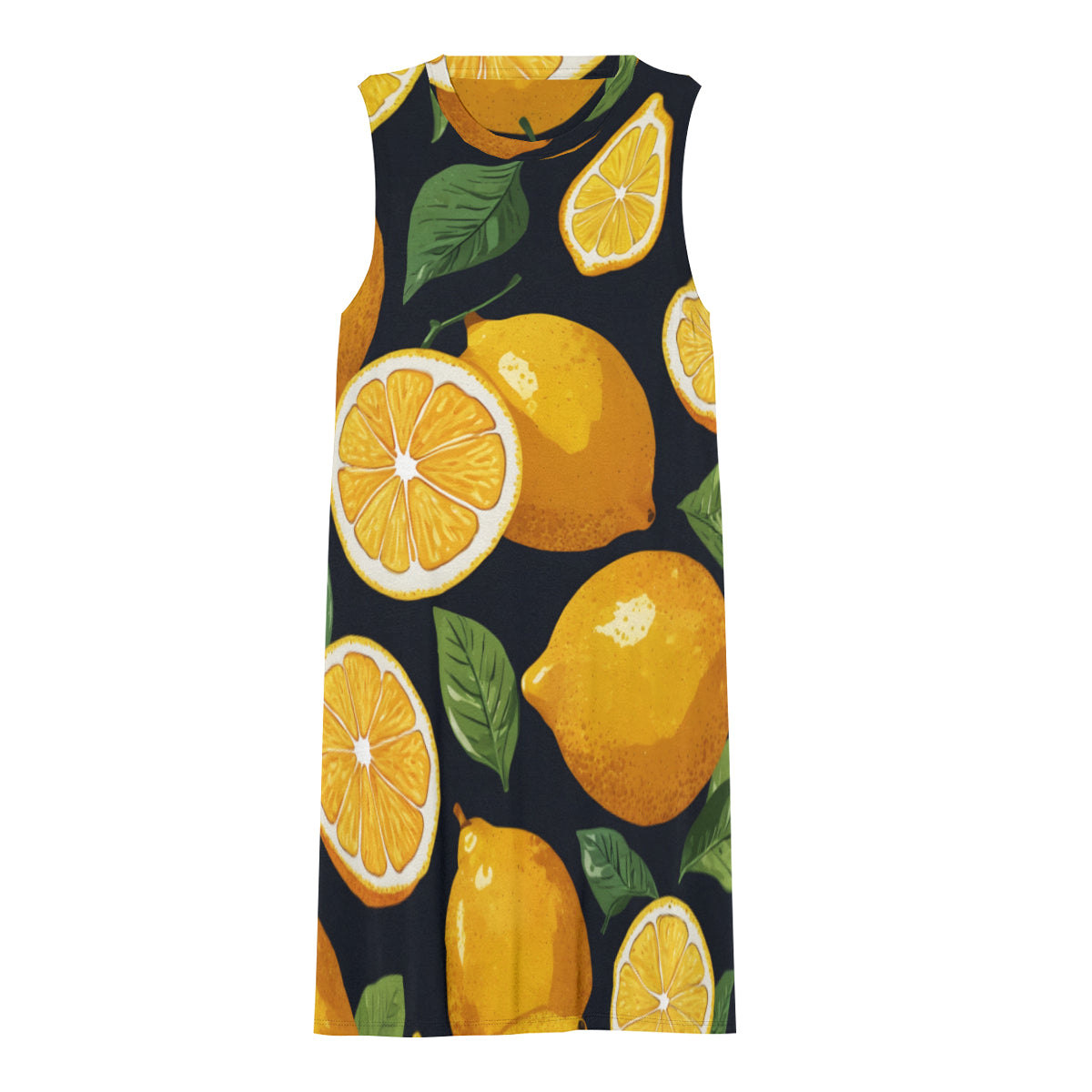 Lemon Women's Casual Dress | Polyester