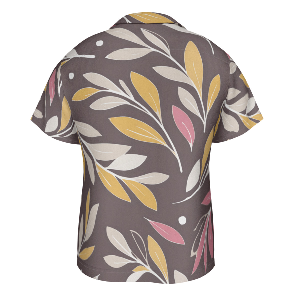 Golden Branches Hawaiian Shirt
