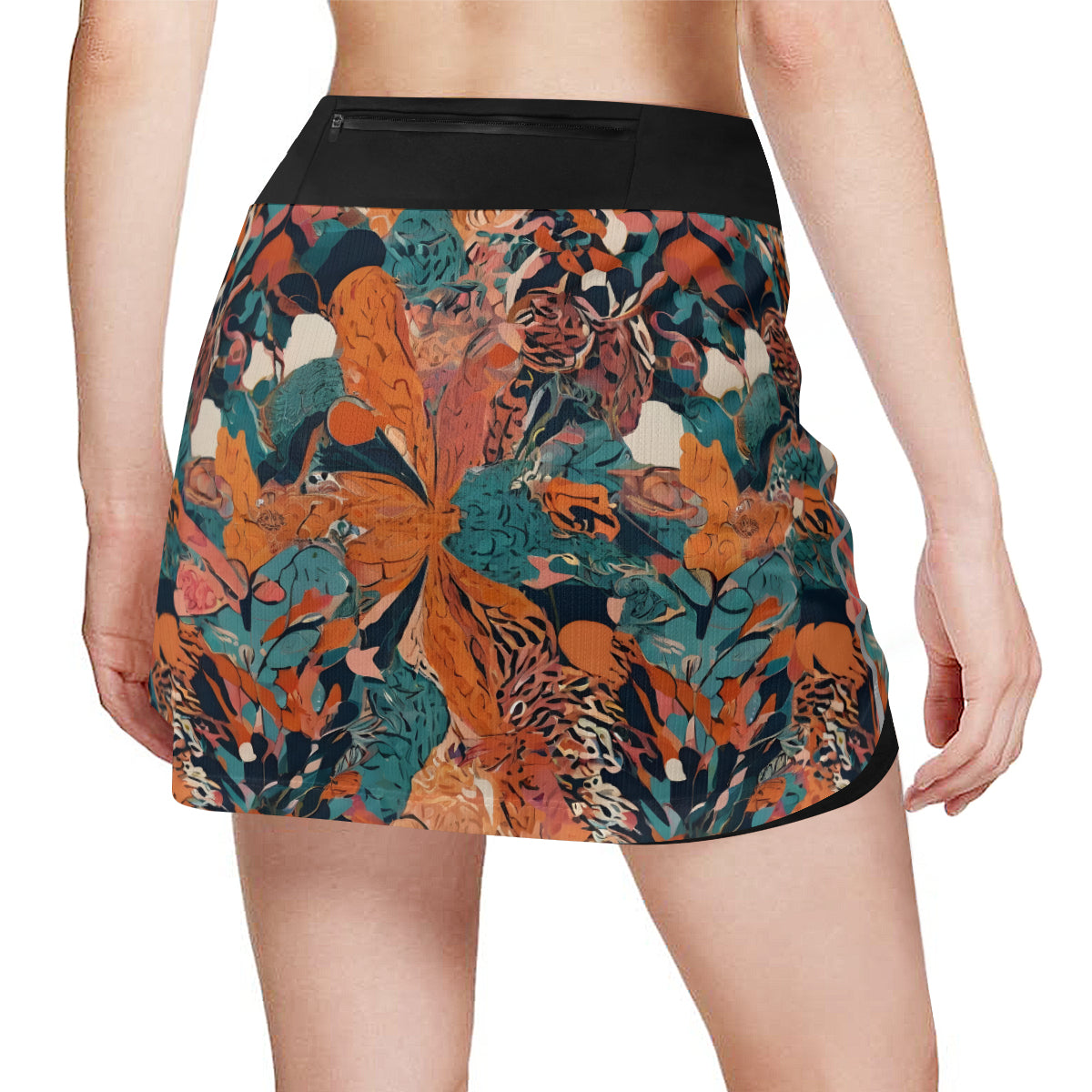 Abstract Vibes Women's Sports Skirt