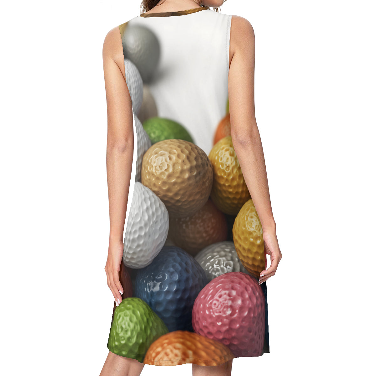 Vibrant Golf Women's Casual Dress | Polyester