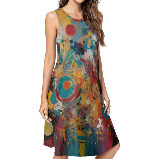 Crazy Design Women's Casual Dress | Polyester