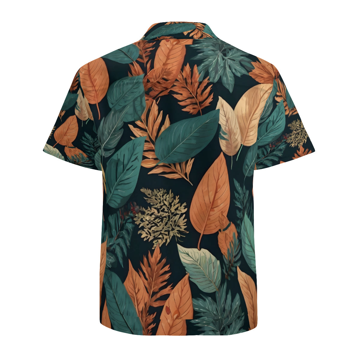Colorful Leaves All-Over Print Hawaiian Shirt | Polyester
