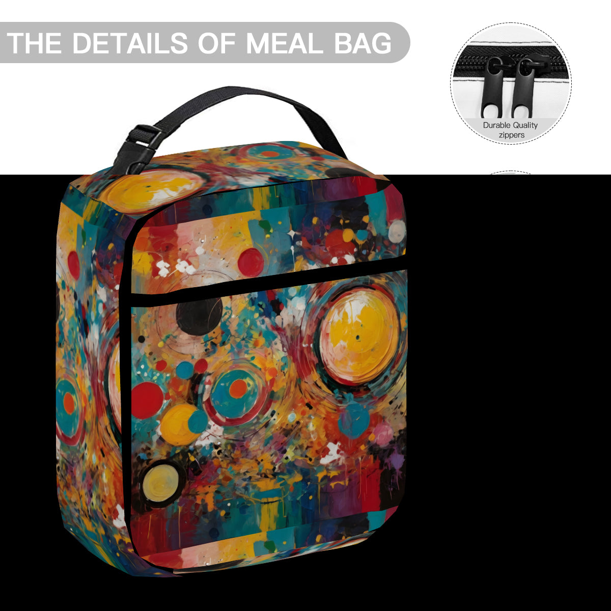 Crazy Design Portable Handheld Insulated Lunch Bag｜Oxford Cloth