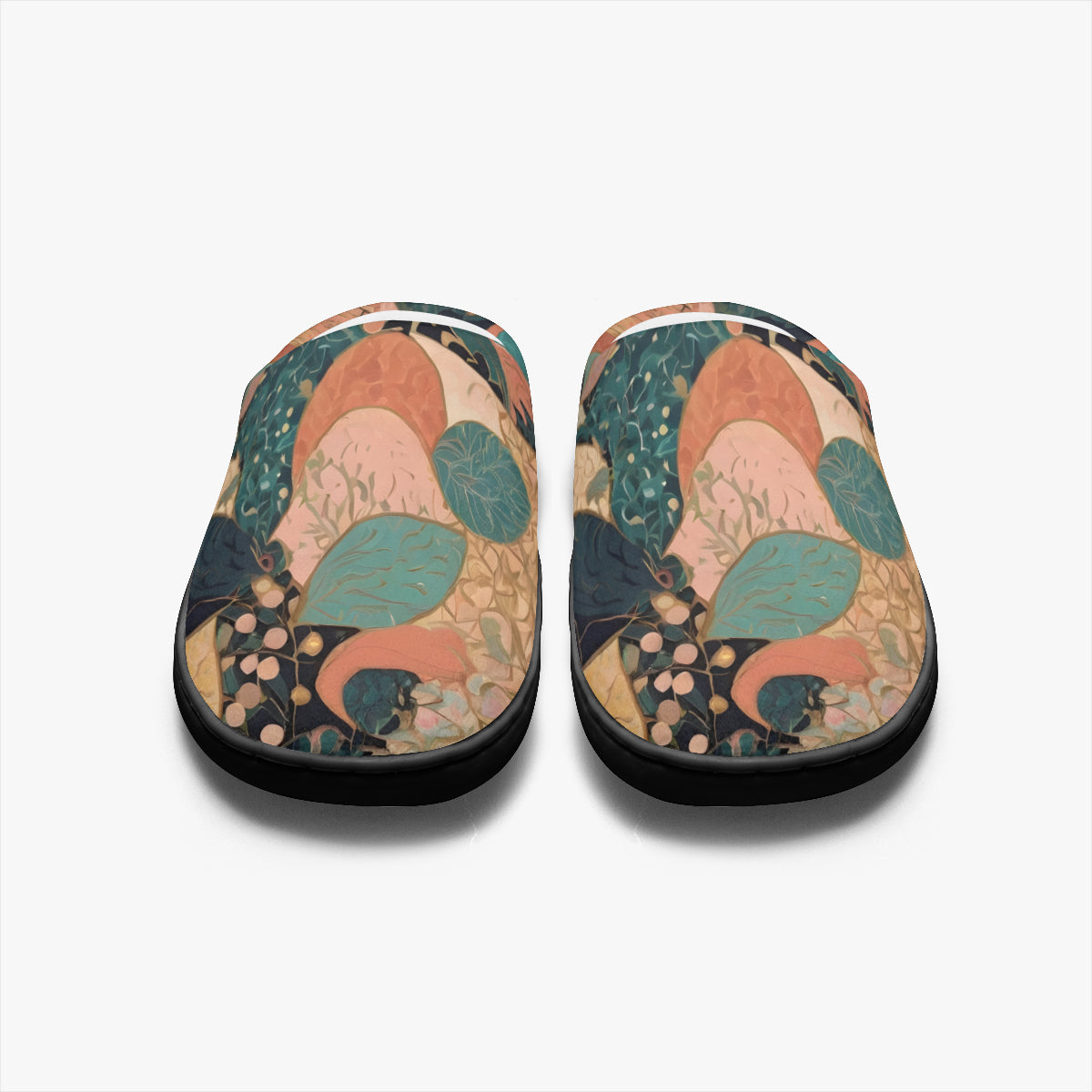 Abstract Wonder Personalized Warm Cotton Slippers