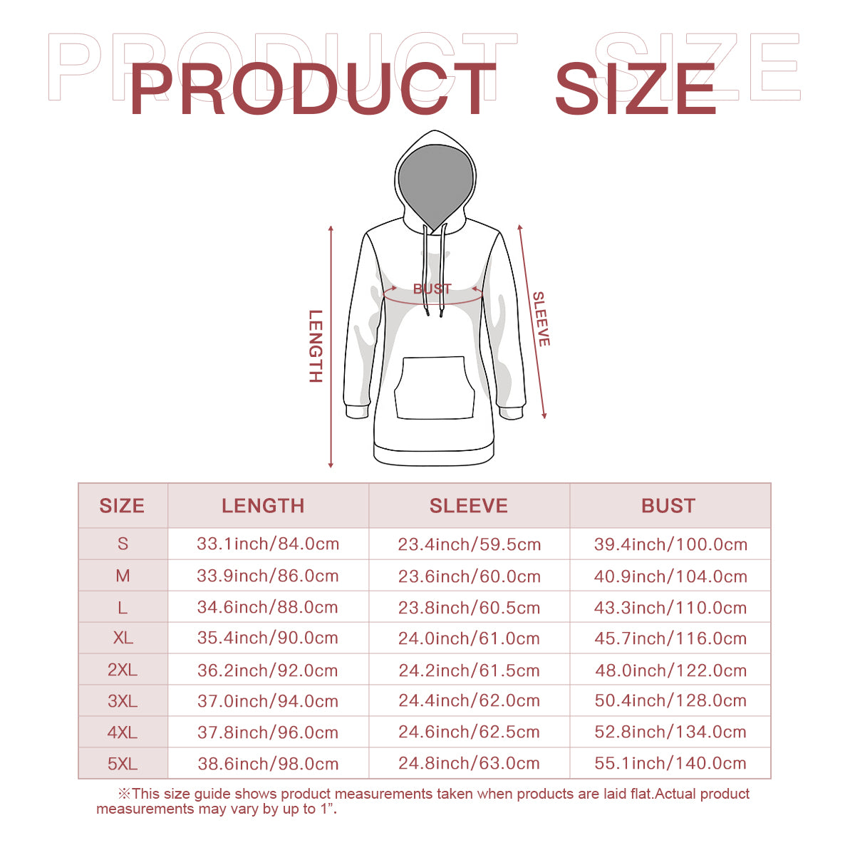 Ocean Waves Women Long Sleeve Casual Hoodie Sweatshirt Dress
