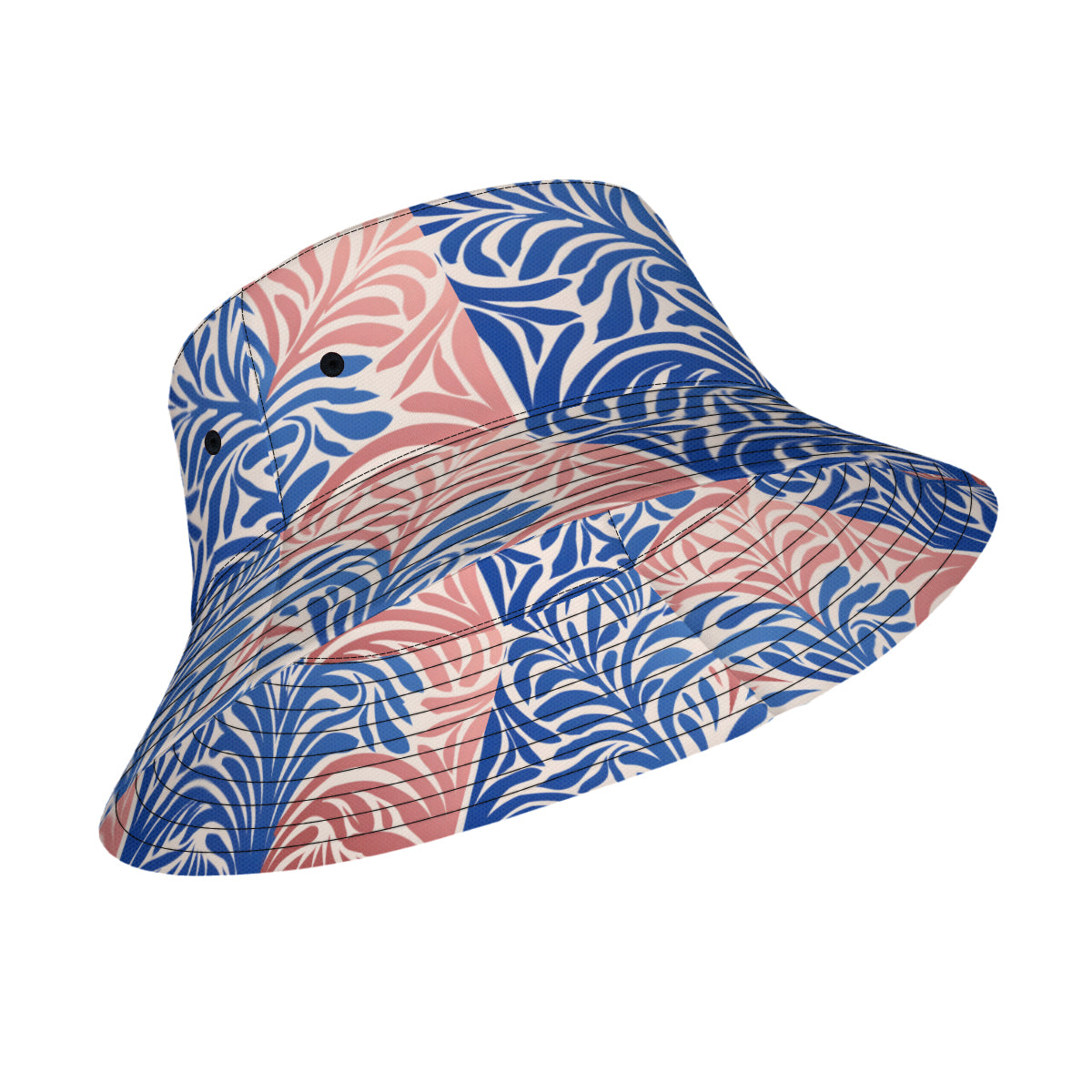 Abstract Vibrant Double-Sided Fisherman Hat | Polyester