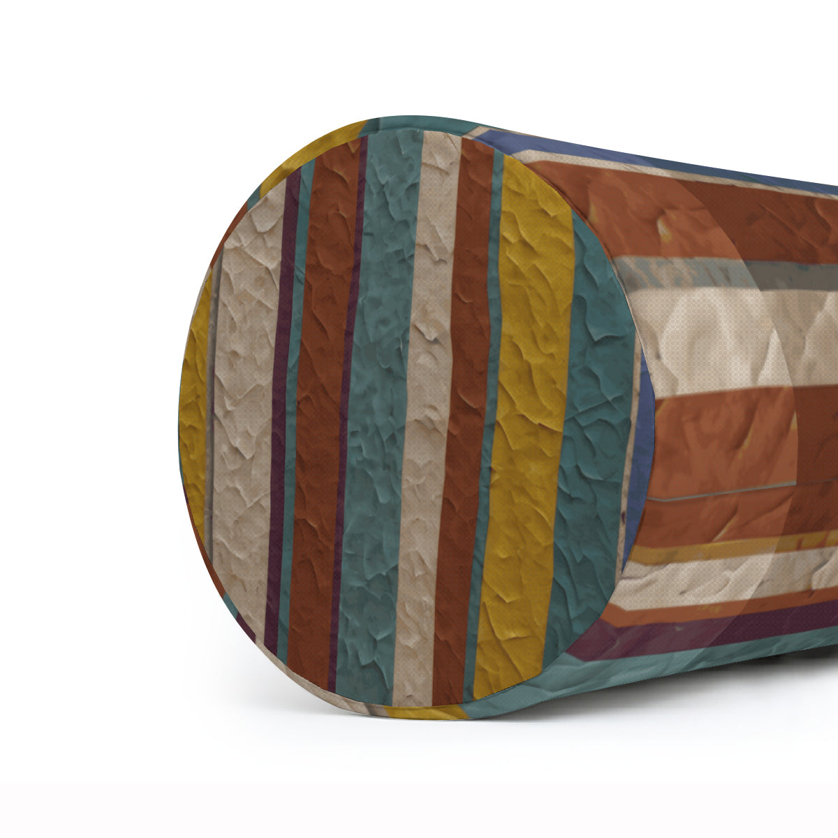 Strip Design Large Capacity Foldable Laundry Basket | Polyester