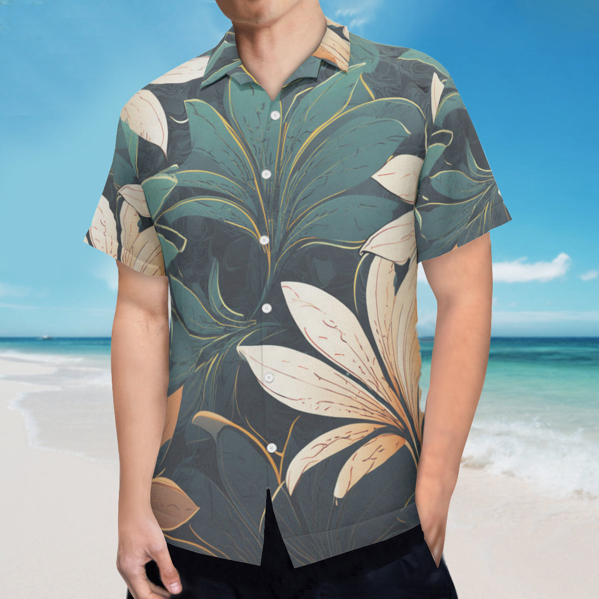 Floralgreen Hawaiian Shirt