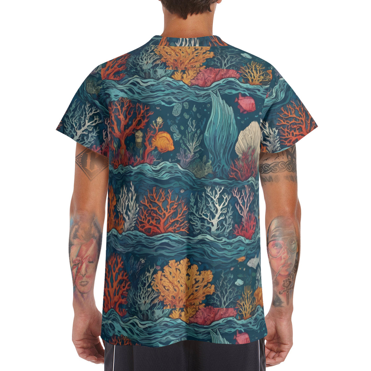 Under Sea Beauty Men's Comfort T-Shirt | 190GSM 95%Polyester 5%Spandex