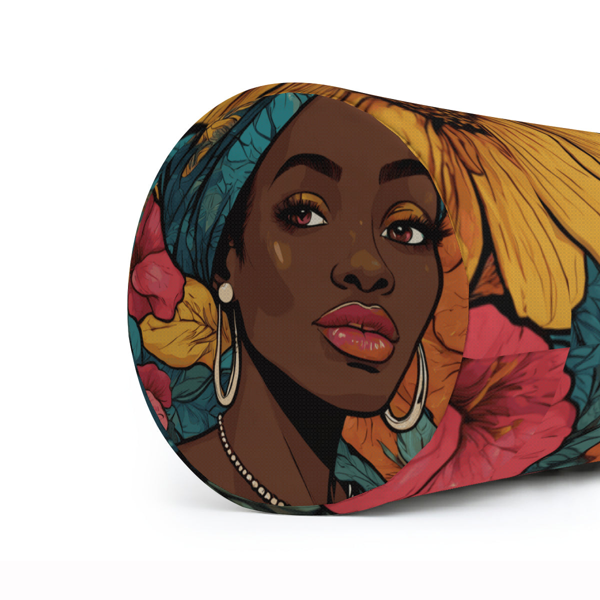 Melanin Queen Large Capacity Foldable Laundry Basket | Polyester