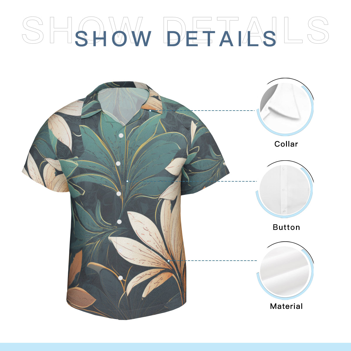 Floralgreen Hawaiian Shirt
