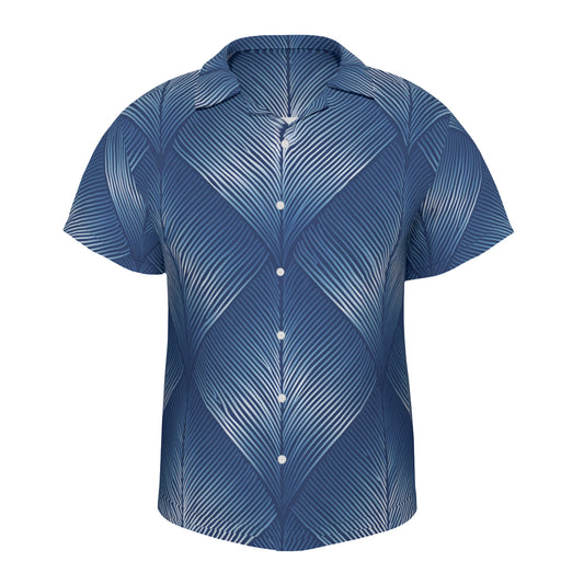 Blue Hawaiian Shirt