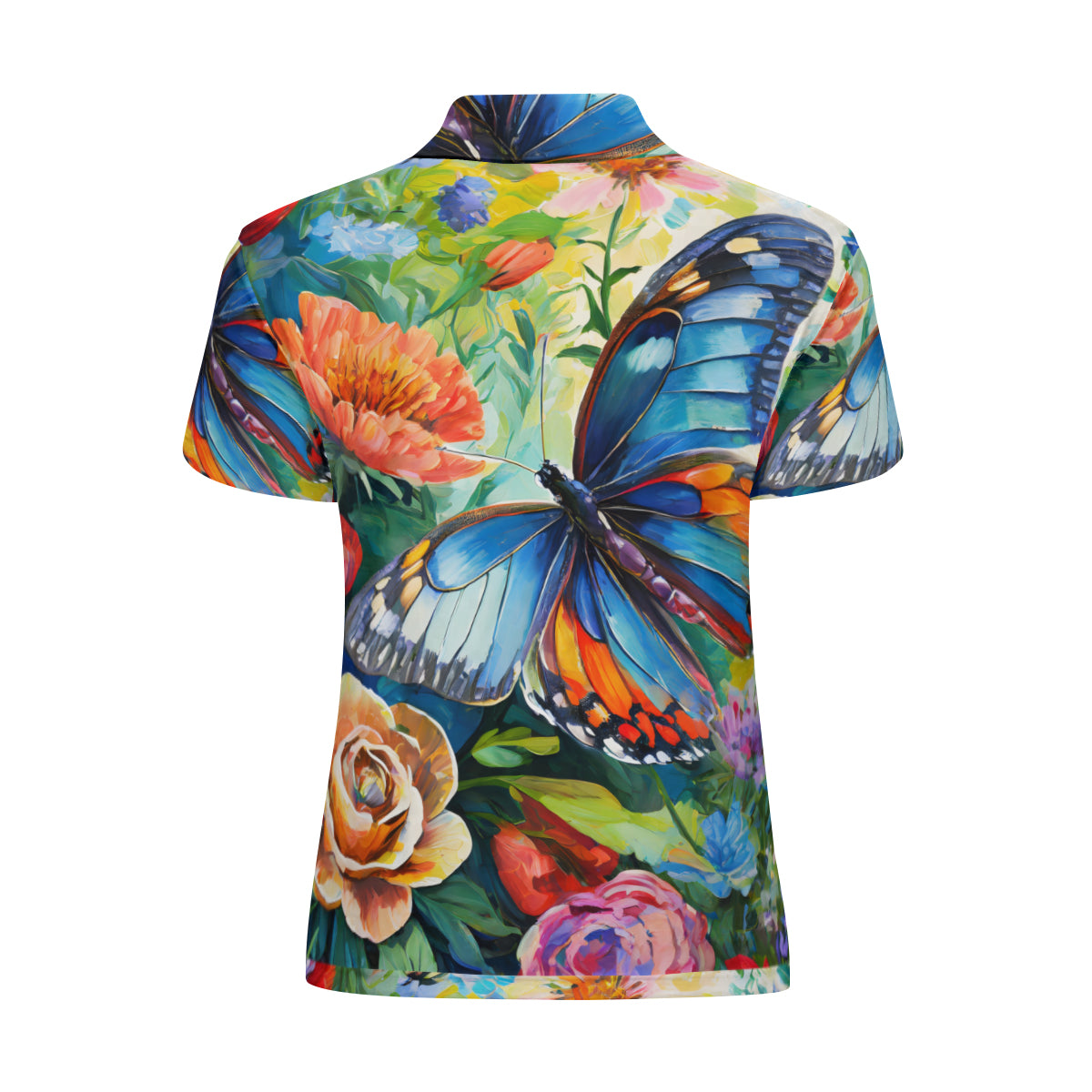 Boho Women's Short-Sleeved Polo Shirt