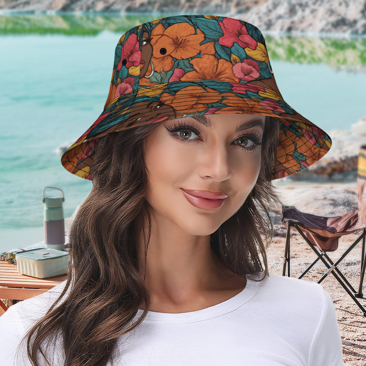 Melanin Queen Fisherman Hat | Polyester
