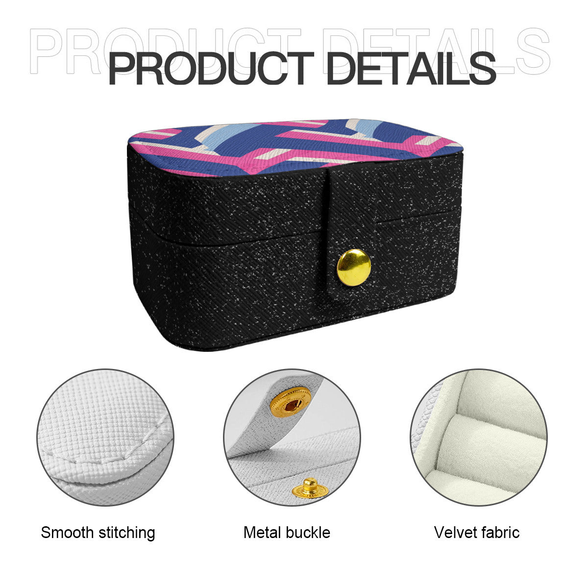 Abstract Portable Jewelry Box