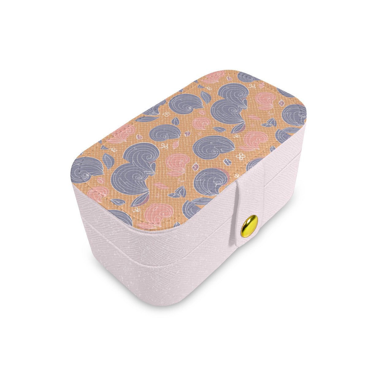 Abstract Personalized Portable Jewelry Box