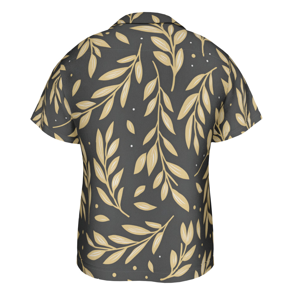 Golden Branches Hawaiian Shirt