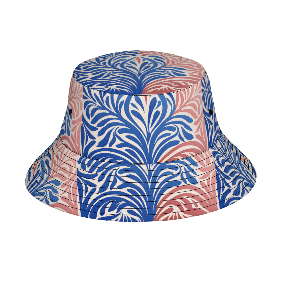 Abstract Vibrant Double-Sided Fisherman Hat | Polyester