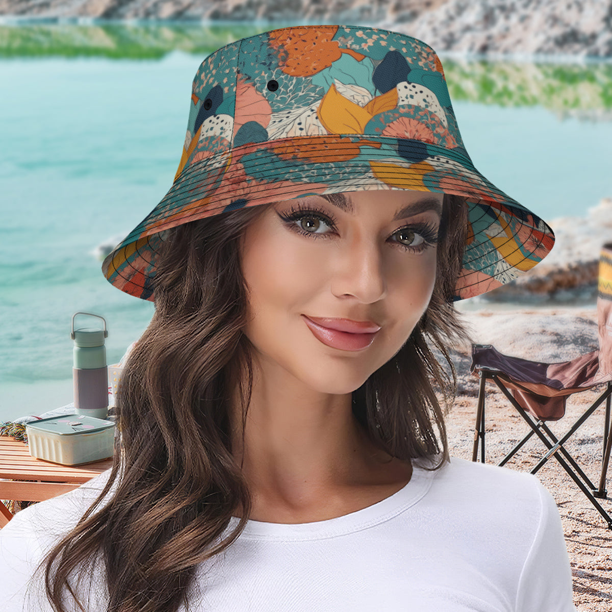 Awesome Floral Fisherman Hat | Polyester