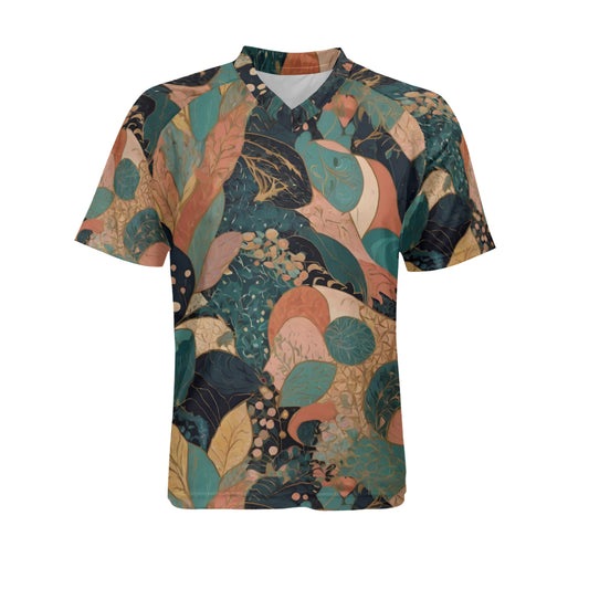 Abstract Wonder Men's V-Neck T-Shirt Men's Jersey