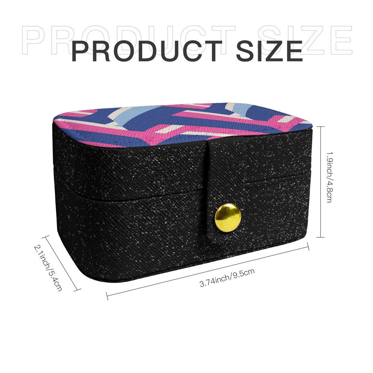 Abstract Portable Jewelry Box