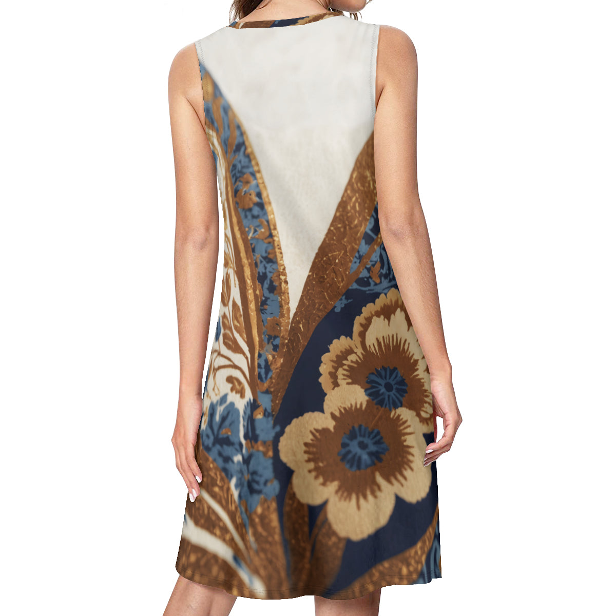 Boho Women's Casual Dress | Polyester